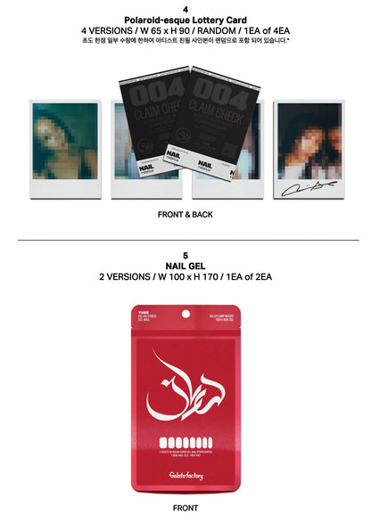 Yves - 4th EP Album [NAIL] (Limited Edition Ver.) (MD Album)