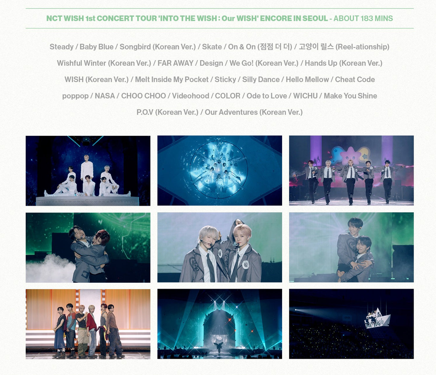 NCT WISH - [CONCERT TOUR 'INTO THE WISH : Our WISH'] (Digital Code ver.)