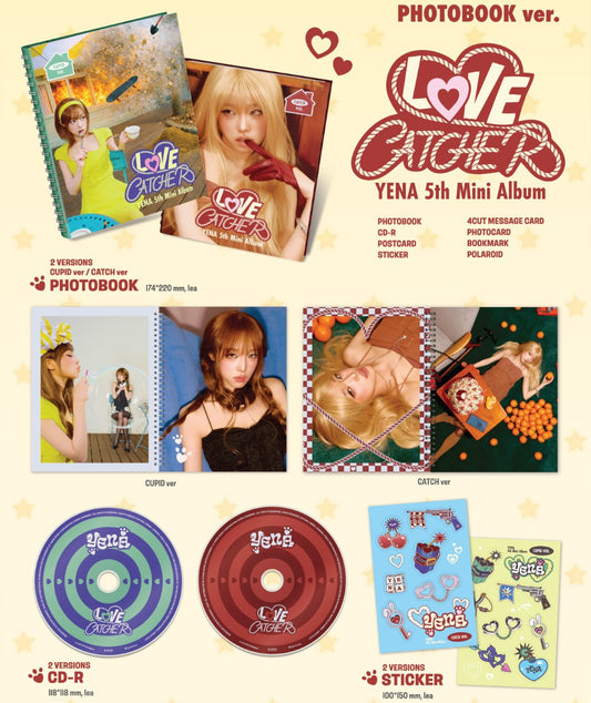 YENA - 5th Mini Album [LOVE CATCHER] (PHOTOBOOK Ver.)