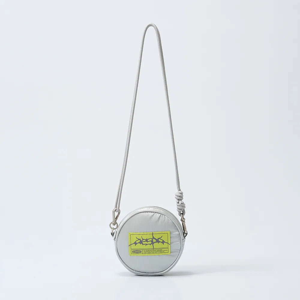 [coller aespa edition] LEMONADE KEYRING BAG (Silver)