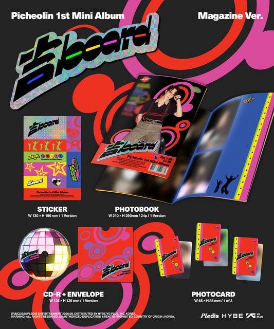 Picheolin - 1st Mini Album '吉BOARD' Magazine Ver.
