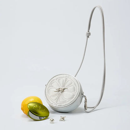 [coller aespa edition] LEMONADE KEYRING BAG (Silver)