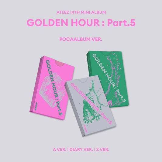 ATEEZ - 14th Mini Album [GOLDEN HOUR : Part.5] (POCAALBUM)