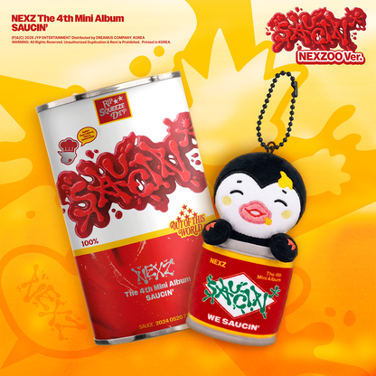 (Pre-order Bonus) NEXZ - 4th Mini Album [SAUCIN'] (NEXZOO Ver.)