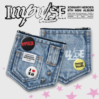 (AppleMusic) Xdinary Heroes - 9th Mini Album [IMPULSE] (DENIM POUCH Ver.)