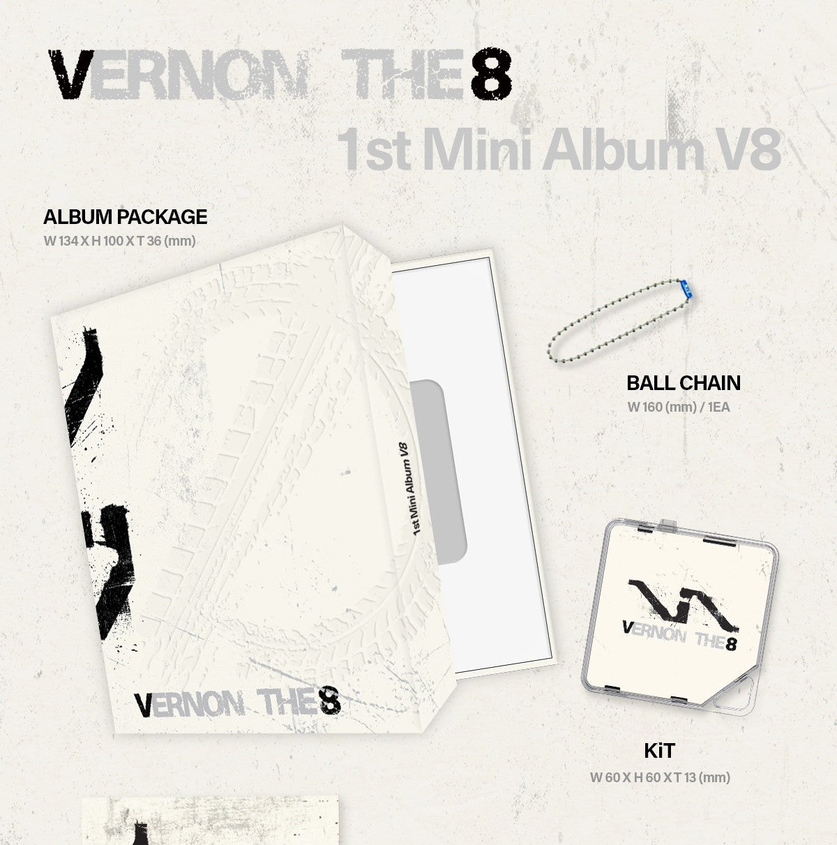 V8 (SEVENTEEN) - 1st Mini Album 'V8' KiT Ver.