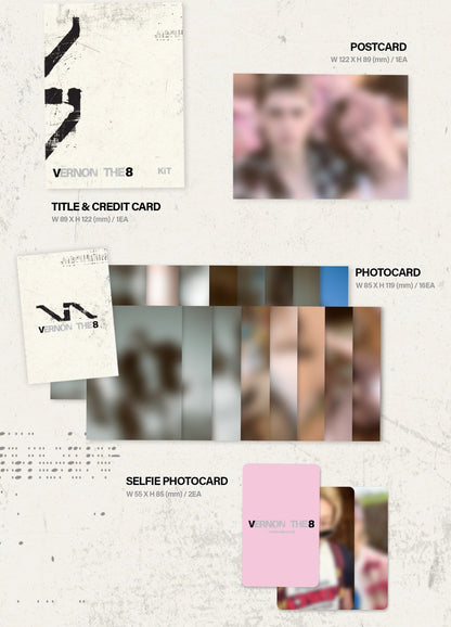 V8 (SEVENTEEN) - 1st Mini Album 'V8' KiT Ver.