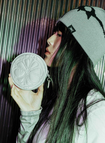 [coller aespa edition] LEMONADE KEYRING BAG (Silver)