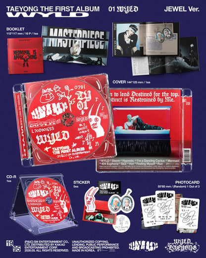 (Ktown Gift) TAEYONG (NCT) - 1st Album [WYLD]