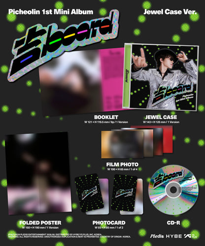 Picheolin - 1st Mini Album '吉BOARD' Jewel Case Ver.