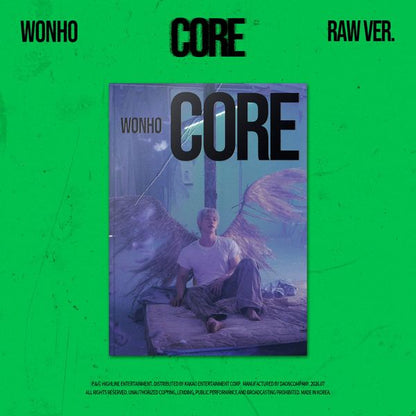 (Pre-order Gift) WONHO - EP Album [CORE] (Raw Ver./Shell Ver.)