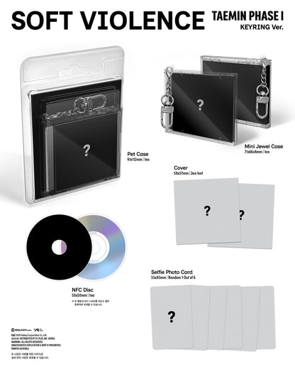 TAEMIN (SHINee) - [PHASE I : Soft Violence] (KEYRING Ver.)