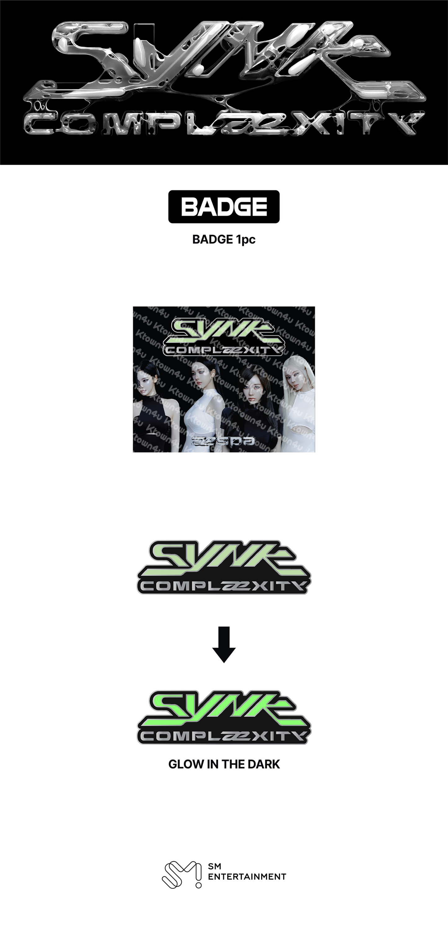 aespa - [2026 LIVE TOUR [SYNK: COMPLaeXITY] MD] BADGE