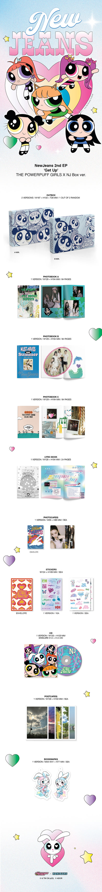 NewJeans - [NewJeans 2nd EP 'Get Up'] (THE POWERPUFF GIRLS X NJ Box ver.)