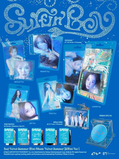 Red Velvet - Summer Mini Album [Velvet Summer] (SMini Ver.) (SMART ALBUM)