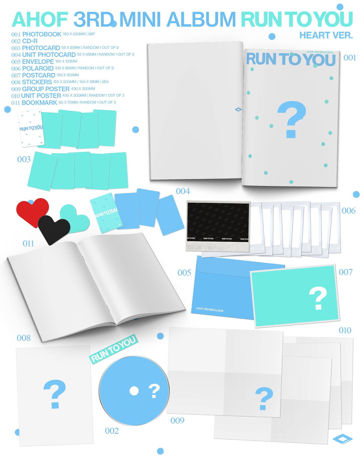 AHOF - 3rd Mini Album [RUN TO YOU] (PHOTOBOOK Ver.)