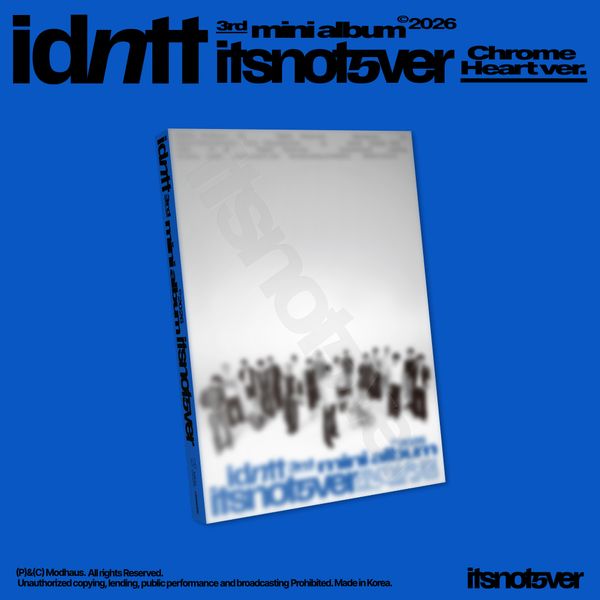 idntt - <itsnotover> (Chrome Heart/Lit Heart Ver)