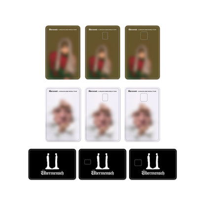 G-DRAGON - CARD COVER STICKER / 2025 WORLD TOUR [Übermensch]