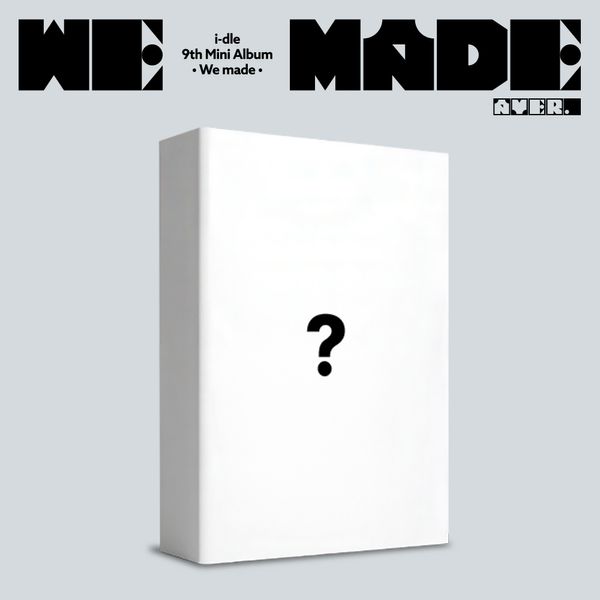 (Ktown Gift + First Press Gift) i-dle - 9th Mini Album [We made] (A/B/C Ver.)