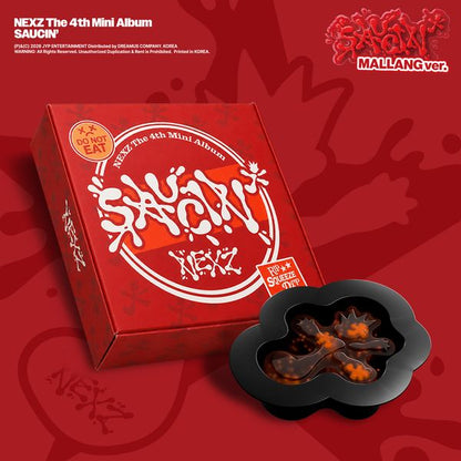 (Pre-order Bonus) NEXZ - 4th Mini Album [SAUCIN'] (MALLANG Ver.)
