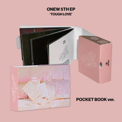 ONEW - 5th Mini Album [TOUGH LOVE] (POCKET BOOK Ver.)