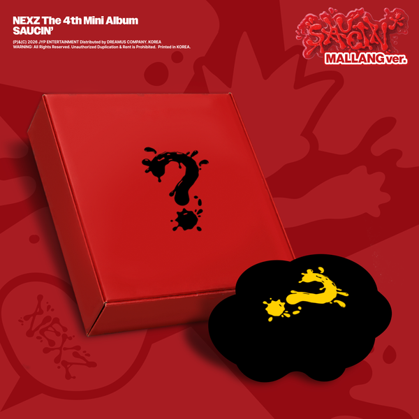 (Ktown4u Gift + Pre-order Bonus) NEXZ - 4th Mini Album [SAUCIN'] (MALLANG Ver.)