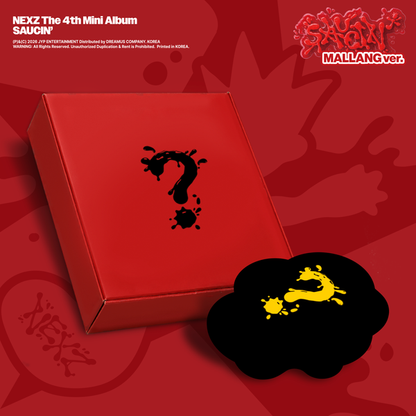 (Ktown4u Gift + Pre-order Bonus) NEXZ - 4th Mini Album [SAUCIN'] (MALLANG Ver.)