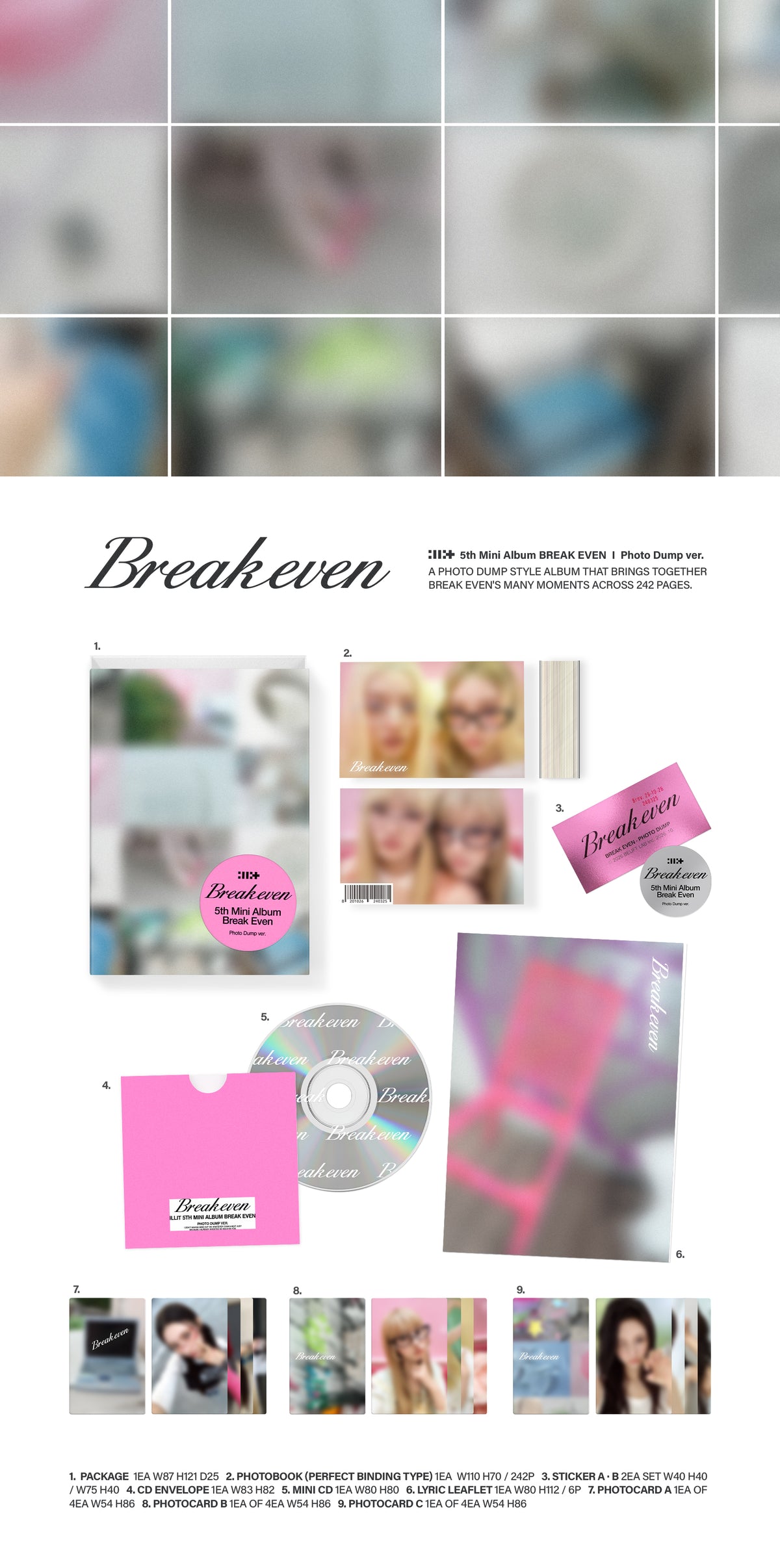 ILLIT - [BREAK EVEN] (Photo Dump ver.)