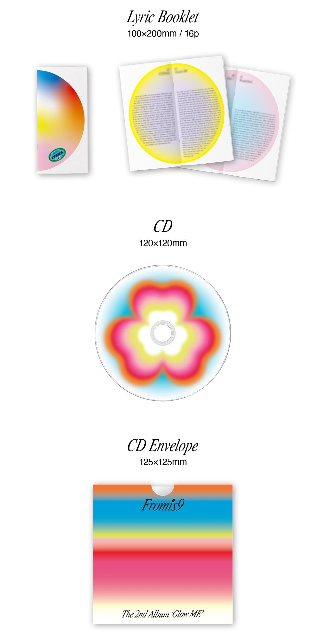 fromis_9 - 2nd Album [Glow ME] (Glow Ver.)