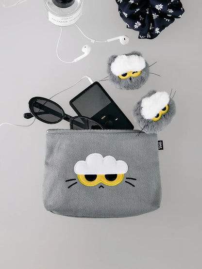ZO&FRIENDS ZOA Signature Square Pouch