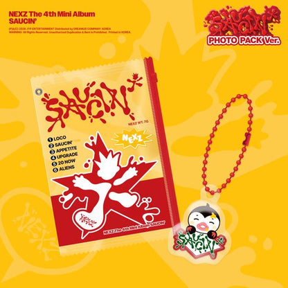 (Pre-order Bonus) NEXZ - 4th Mini Album [SAUCIN'] (PHOTO PACK Ver.)