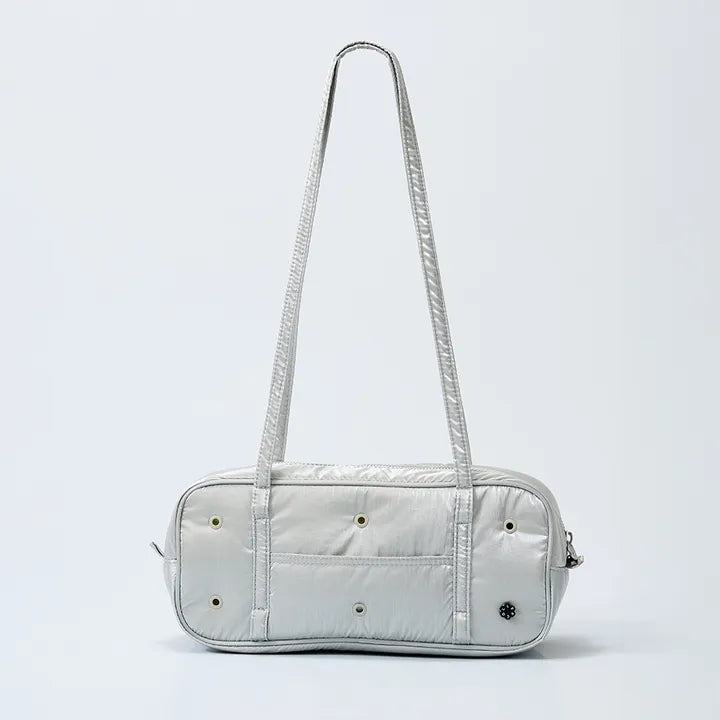[coller aespa edition] COLLER BAGUETTE BAG (Silver)