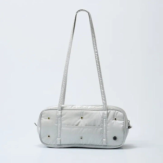 [coller aespa edition] COLLER BAGUETTE BAG (Silver)