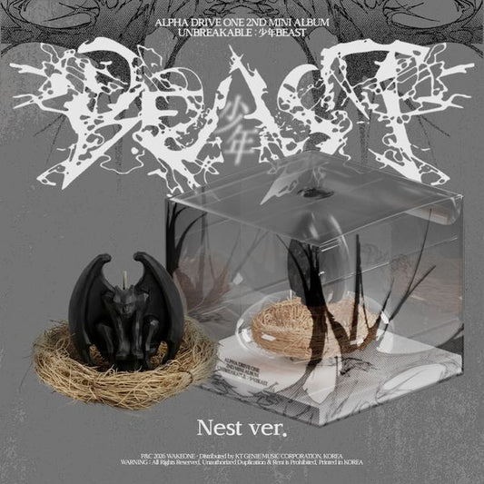 ALPHA DRIVE ONE - 2nd Mini Album [UNBREAKABLE : 少年BEAST] (Nest Ver.) (LIMITED)