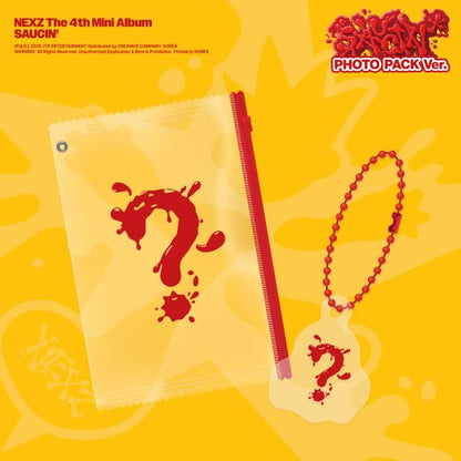(Ktown4u Gift + Pre-order Bonus) NEXZ - 4th Mini Album [SAUCIN'] (PHOTO PACK Ver.)