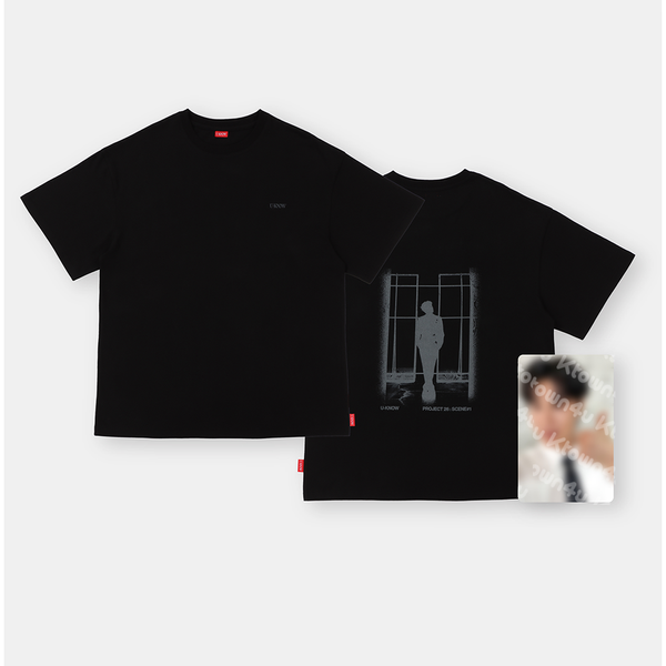 U-KNOW - [2026 [U-KNOW PROJECT 26 : SCENE#1] in SEOUL MD] T-SHIRT SET (BLACK Ver.)