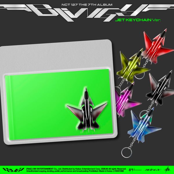 NCT 127 - 7th Album [BLINGY] (JET Keychain Ver.) (SMART ALBUM)