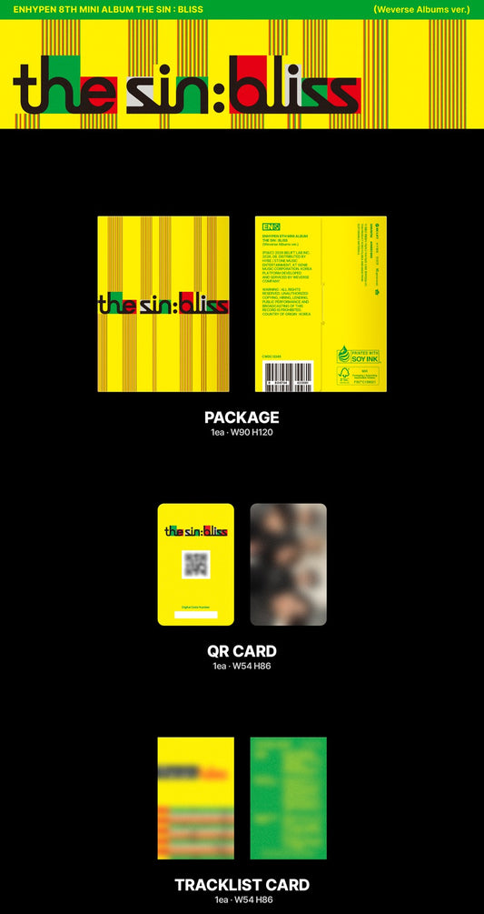 ENHYPEN - [THE SIN : BLISS] (Weverse Albums ver.)