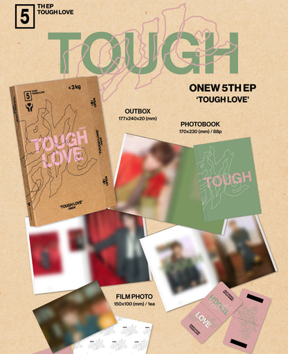 ONEW - 5th Mini Album [TOUGH LOVE] (BOOK Ver.)