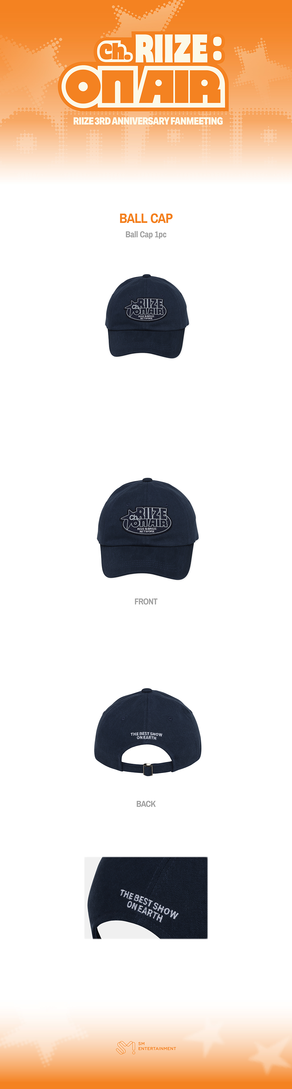 RIIZE - [Ch RIIZE : ON AIR] MD BALL CAP