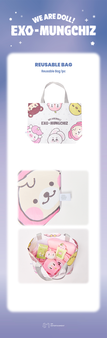 EXO - [2026 [We Are DOLL! EXO-MUNGCHIZ] MD] REUSABLE BAG