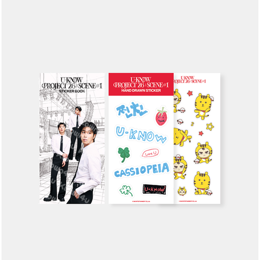 U-KNOW - [2026 [U-KNOW PROJECT 26 : SCENE#1] in SEOUL MD] STICKER BOOK