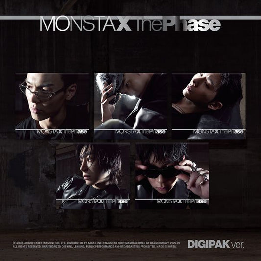 MONSTA X - EP Album [The Phase] (DIGIPAK Ver.)
