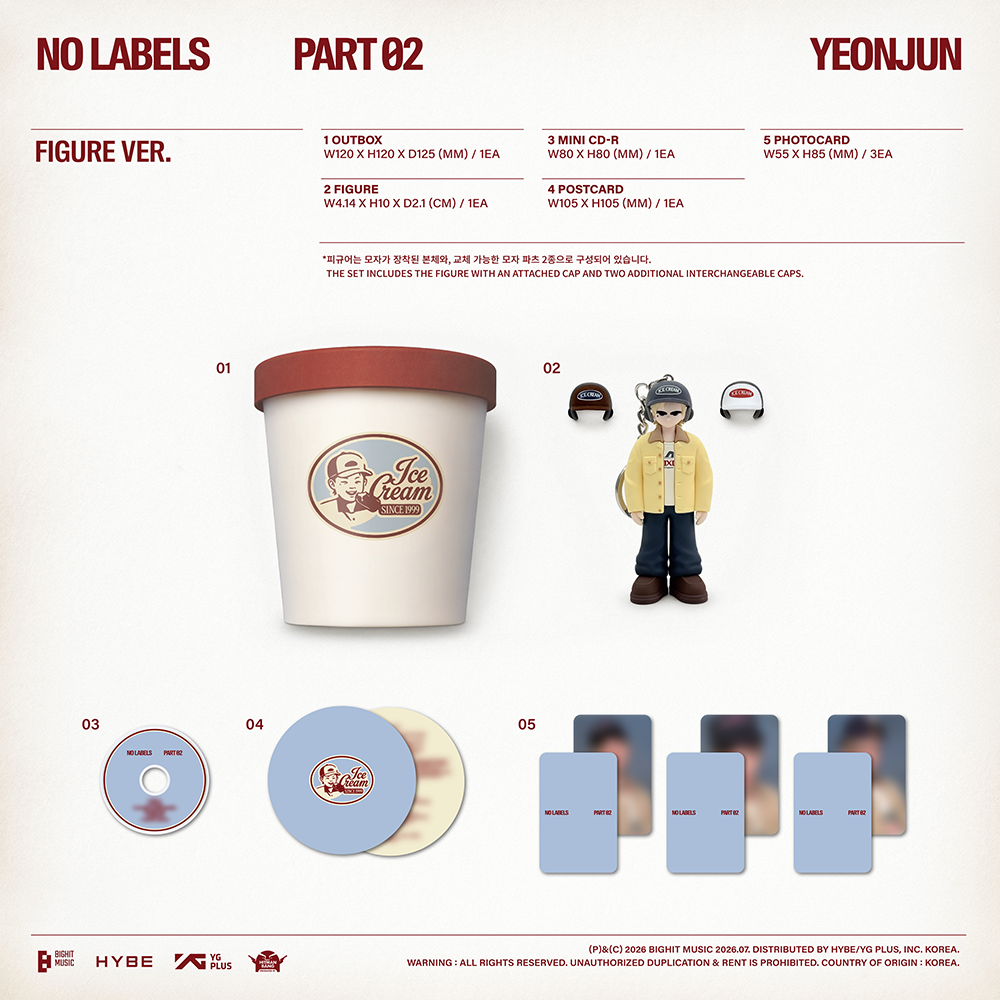 YEONJUN - [NO LABELS: PART 02] (Figure Ver.)