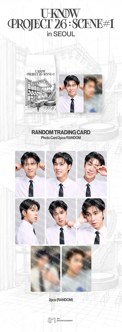 U-KNOW - [2026 [U-KNOW PROJECT 26 : SCENE#1] in SEOUL MD] RANDOM TRADING CARD