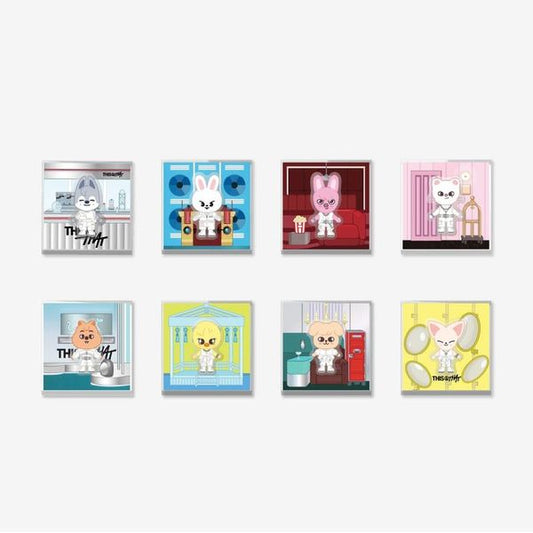 (+ Gift) Stray Kids - [[THIS & THAT] POP-UP MD] SKZOO SPINNING MAGNET