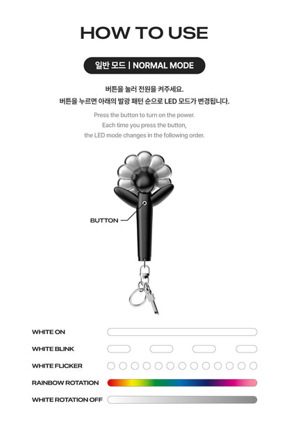 G-DRAGON - OFFICIAL MINI LIGHT KEYRING