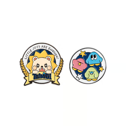 TEAM01 Official MD : METAL BADGE SET