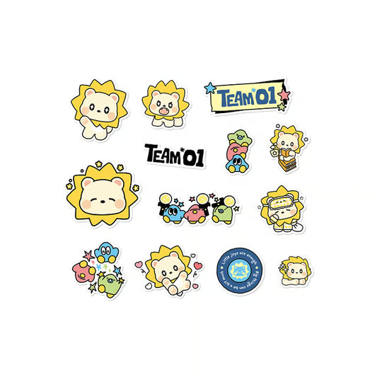 TEAM01 Official MD : STICKER PACK
