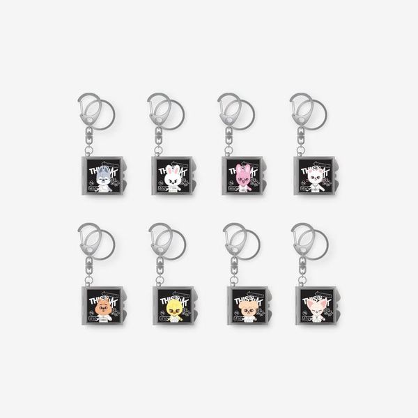 (+ Gift) Stray Kids - [[THIS & THAT] POP-UP MD] SKZOO MIRROR KEYRING